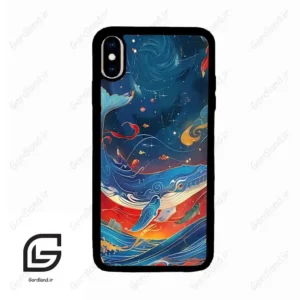 قاب گوشی آیفون ایکس اس مکس (Iphone Xs Max ) طرح نقاشی کد 2504