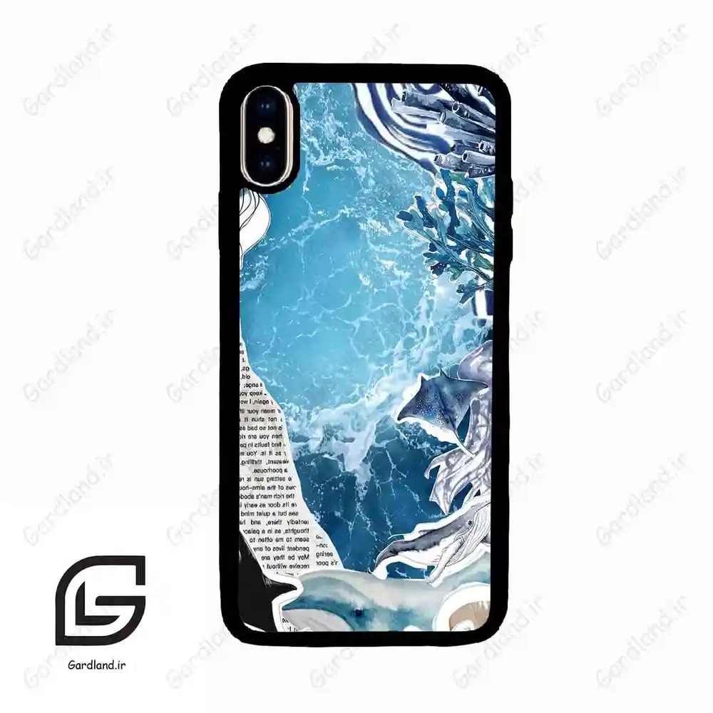 قاب گوشی آیفون ایکس اس مکس (Iphone Xs Max ) طرح دریا کد 2516