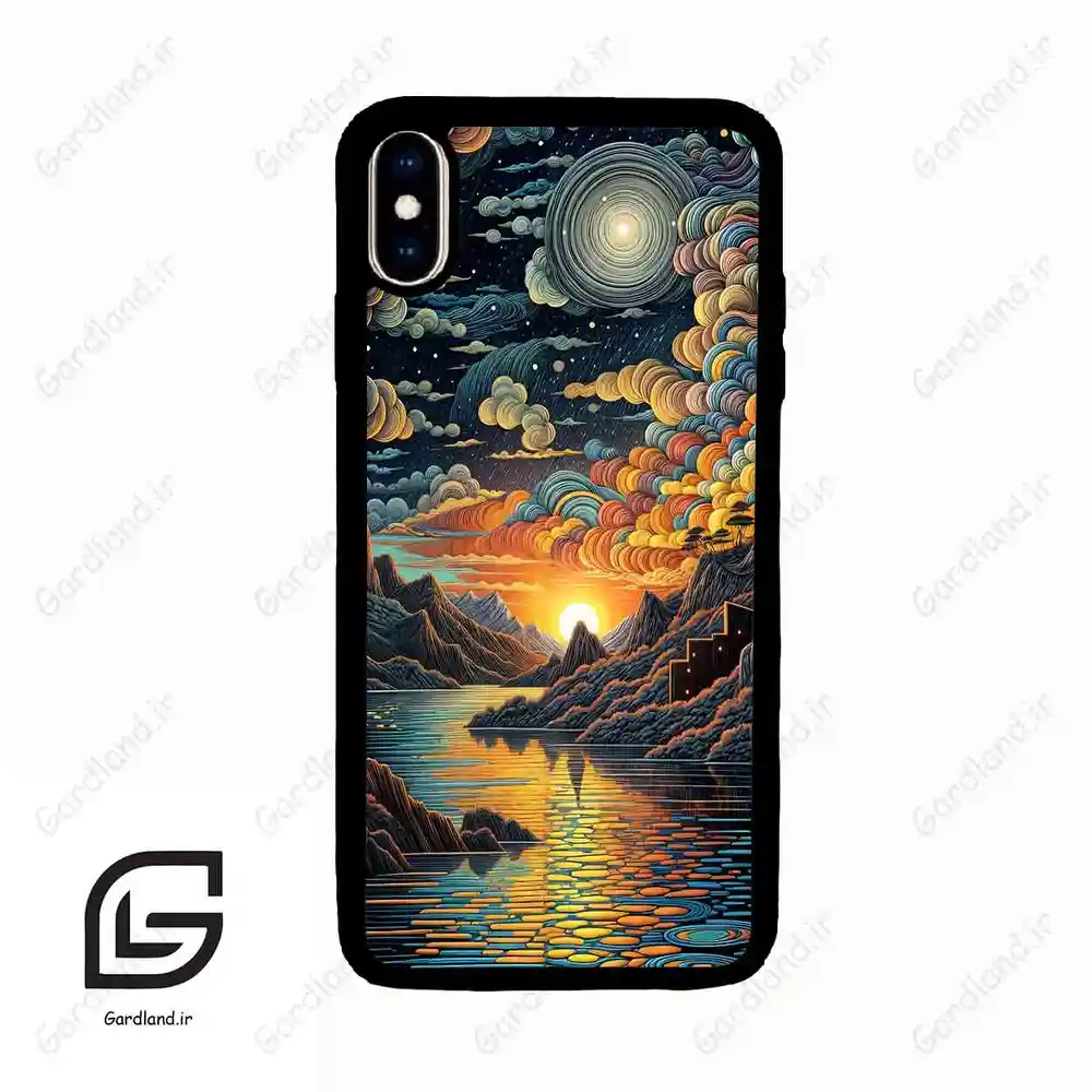 قاب گوشی آیفون ایکس اس مکس (Iphone Xs Max ) طرح نقاشی کد 2519