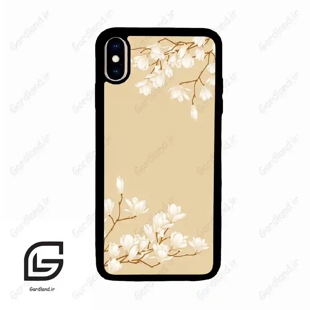 قاب گوشی آیفون ایکس اس مکس (Iphone Xs Max ) طرح شکوفه کد 2525