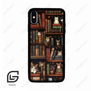 قاب گوشی آیفون ایکس اس مکس (Iphone Xs Max ) طرح کتابخانه کد 2532