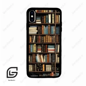 قاب گوشی آیفون ایکس اس مکس (Iphone Xs Max ) طرح کتابخانه کد 2533