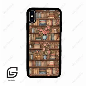 قاب گوشی آیفون ایکس اس مکس (Iphone Xs Max ) طرح کتابخانه کد 2535