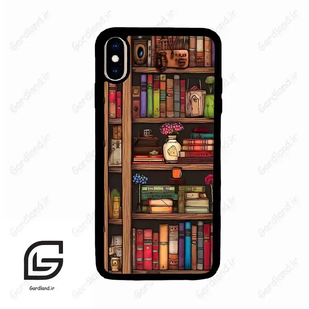 قاب گوشی آیفون ایکس اس مکس (Iphone Xs Max ) طرح کتابخانه کد 2537