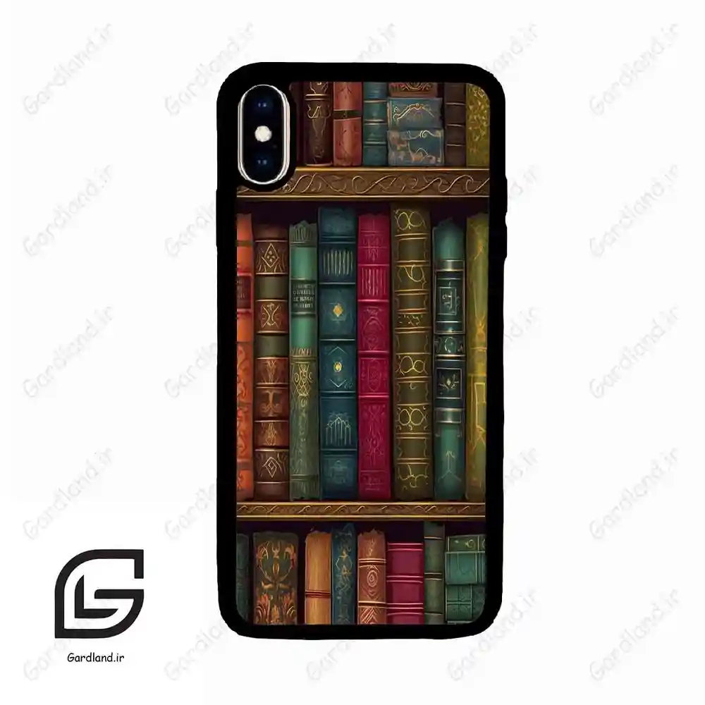 قاب گوشی آیفون ایکس اس مکس (Iphone Xs Max ) طرح کتابخانه کد 2538
