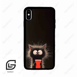 قاب گوشی آیفون ایکس اس مکس (Iphone Xs Max ) طرح گربه کد 2580