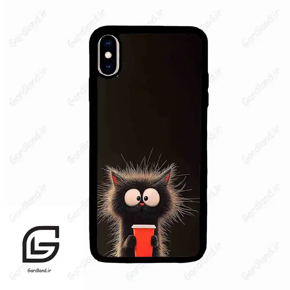قاب گوشی آیفون ایکس اس مکس (Iphone Xs Max ) طرح گربه کد 2580