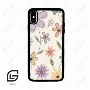 قاب گوشی آیفون ایکس اس مکس (Iphone Xs Max ) طرح گل کد 2587