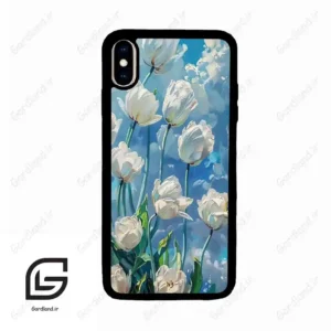 قاب گوشی آیفون ایکس اس مکس (Iphone Xs Max ) طرح گل کد 2597