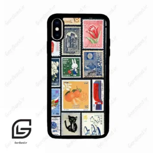 قاب گوشی آیفون ایکس اس مکس (Iphone Xs Max ) طرح تمبر کد 2603