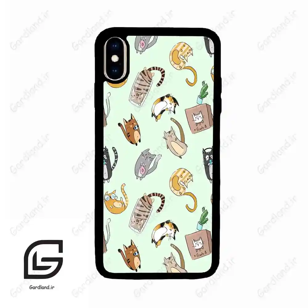 قاب گوشی آیفون ایکس اس مکس (Iphone Xs Max ) طرح گربه کد 2622