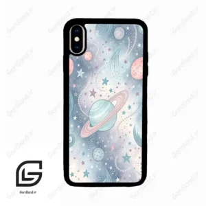 قاب گوشی آیفون ایکس اس مکس (Iphone Xs Max ) طرح فضا کد 2626
