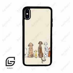 قاب گوشی آیفون ایکس اس مکس (Iphone Xs Max ) طرح سگ کد 2630