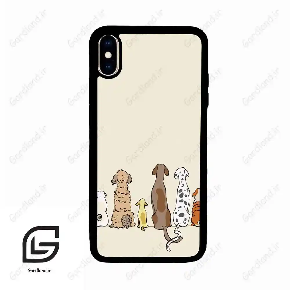 قاب گوشی آیفون ایکس اس مکس (Iphone Xs Max ) طرح سگ کد 2630