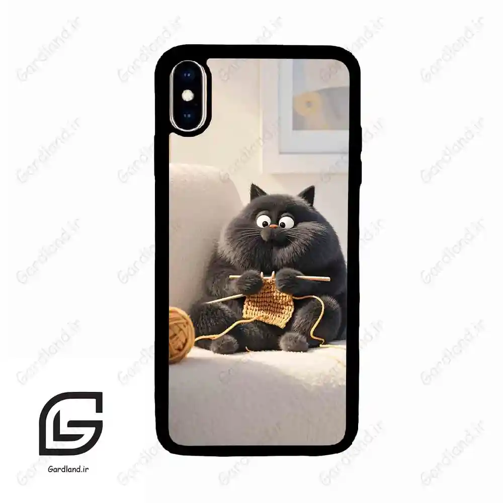 قاب گوشی آیفون ایکس اس مکس (Iphone Xs Max ) طرح گربه کد 2639