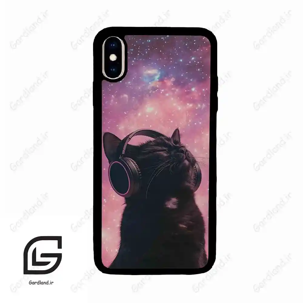 قاب گوشی آیفون ایکس اس مکس (Iphone Xs Max ) طرح گربه کد 2641