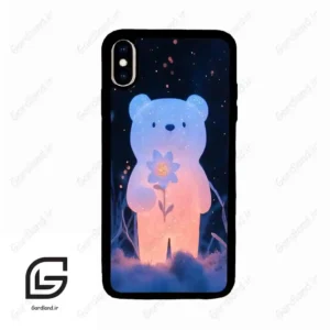 قاب گوشی آیفون ایکس اس مکس (Iphone Xs Max ) طرح خرس کد 2644