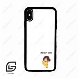 قاب گوشی آیفون ایکس اس مکس (Iphone Xs Max ) طرح خوشحال کد 2647