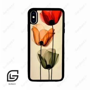 قاب گوشی آیفون ایکس اس مکس (Iphone Xs Max ) طرح گل کد 2650