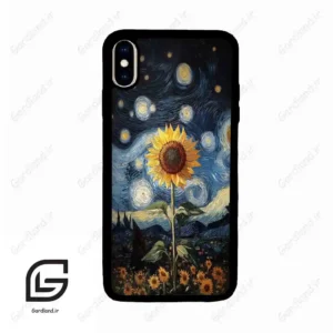قاب گوشی آیفون ایکس اس مکس (Iphone Xs Max ) طرح افتابگردان کد 2652