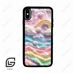 قاب گوشی آیفون ایکس اس مکس (Iphone Xs Max ) طرح رنگارنگ کد 2656