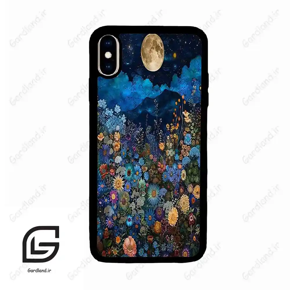 قاب گوشی آیفون ایکس اس مکس (Iphone Xs Max ) طرح گل کد 2681