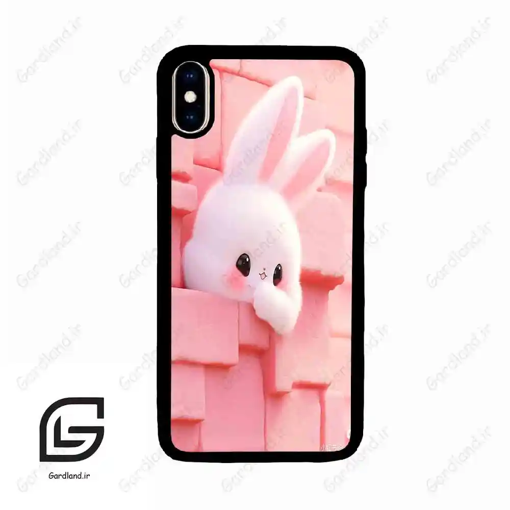 قاب گوشی آیفون ایکس اس مکس (Iphone Xs Max ) طرح خرگوش کد 2682