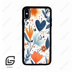 قاب گوشی آیفون ایکس اس مکس (Iphone Xs Max ) طرح گل کد 2686