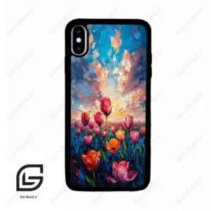 قاب گوشی آیفون ایکس اس مکس (Iphone Xs Max ) طرح گل کد 2687