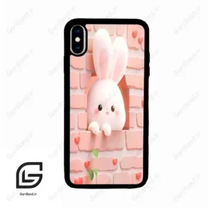 قاب گوشی آیفون ایکس اس مکس (Iphone Xs Max ) طرح خرگوش کد 2693