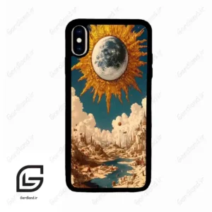 قاب گوشی آیفون ایکس اس مکس (Iphone Xs Max ) طرح خورشید کد 2694