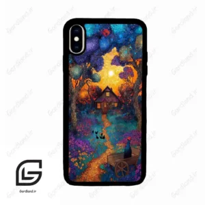 قاب گوشی آیفون ایکس اس مکس (Iphone Xs Max ) طرح کلبه کد 2701