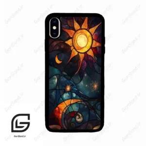 قاب گوشی آیفون ایکس اس مکس (Iphone Xs Max ) طرح خورشید کد 2707