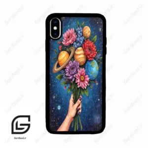 قاب گوشی آیفون ایکس اس مکس (Iphone Xs Max ) طرح گل کد 2731