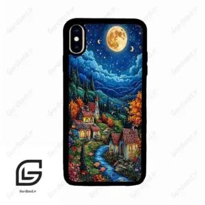 قاب گوشی آیفون ایکس اس مکس (Iphone Xs Max ) طرح دهکده کد 2732
