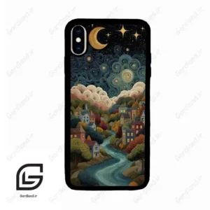 قاب گوشی آیفون ایکس اس مکس (Iphone Xs Max ) طرح دهکده کد 2736