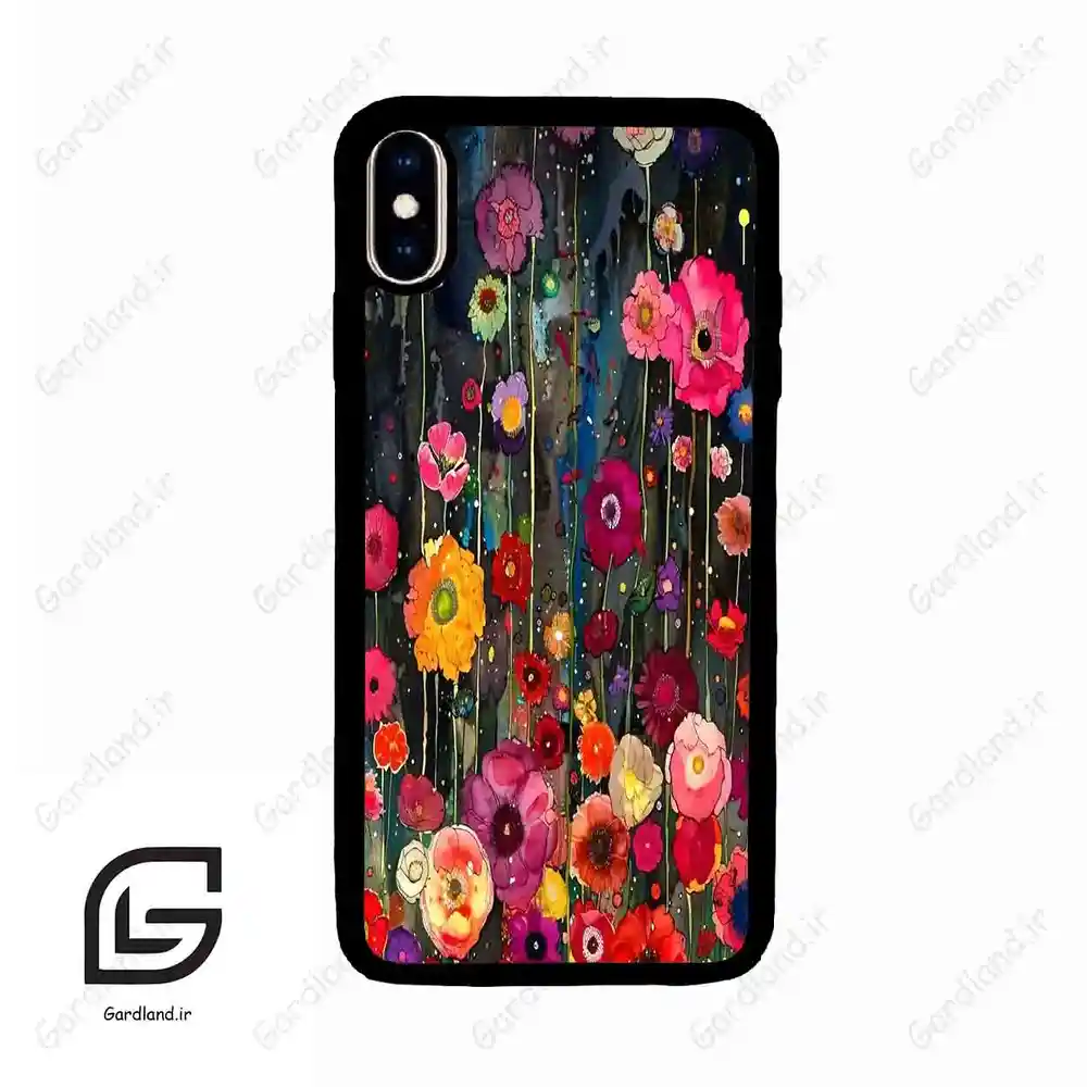 قاب گوشی آیفون ایکس اس مکس (Iphone Xs Max ) طرح گل کد 2751