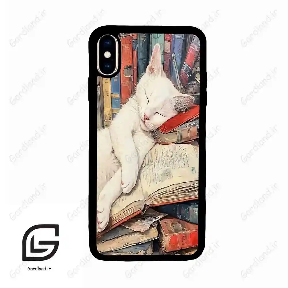قاب گوشی آیفون ایکس اس مکس (Iphone Xs Max ) طرح گربه کد 2758