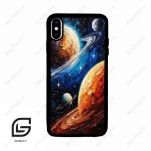 قاب گوشی آیفون ایکس اس مکس (Iphone Xs Max ) طرح زحل کد 2765