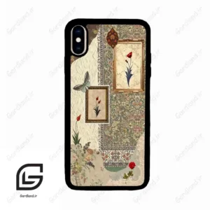 قاب گوشی آیفون ایکس اس مکس (Iphone Xs Max ) طرح گل کد 2768