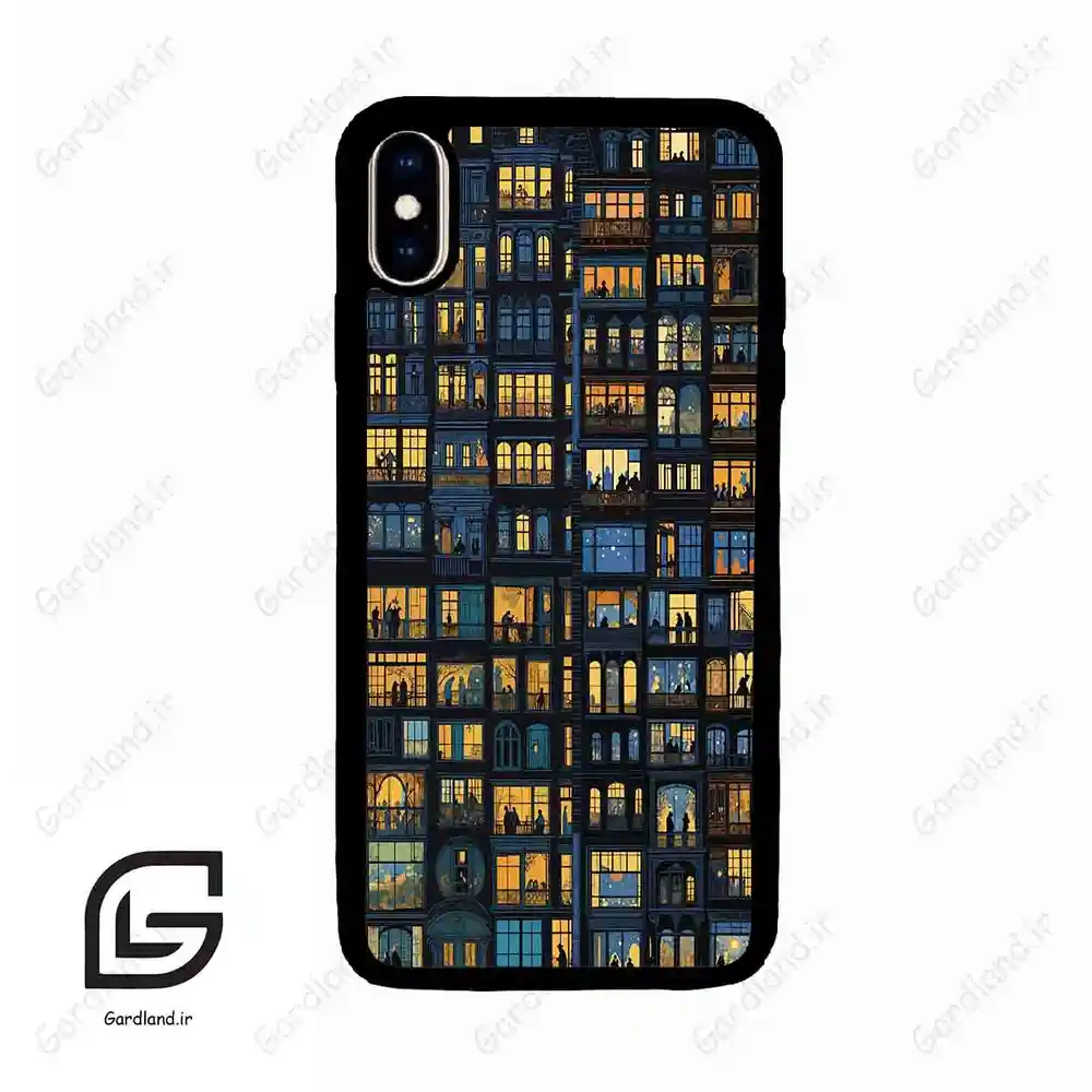 قاب گوشی آیفون ایکس اس مکس (Iphone Xs Max ) طرح خانه کد 2790