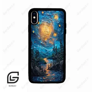 قاب گوشی آیفون ایکس اس مکس (Iphone Xs Max ) طرح ابرنگ کد 2792