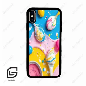 قاب گوشی آیفون ایکس اس مکس (Iphone Xs Max ) طرح رنگارنگ کد 2793