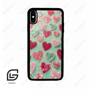 قاب گوشی آیفون ایکس اس مکس (Iphone Xs Max ) طرح قلب کد 2812