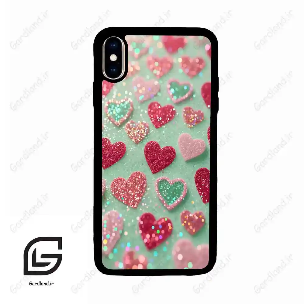 قاب گوشی آیفون ایکس اس مکس (Iphone Xs Max ) طرح قلب کد 2812