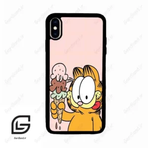 قاب گوشی آیفون ایکس اس مکس (Iphone Xs Max ) طرح گارفیلد کد 2822