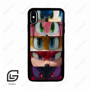 قاب گوشی آیفون ایکس اس مکس (Iphone Xs Max ) طرح سونیک کد 2824