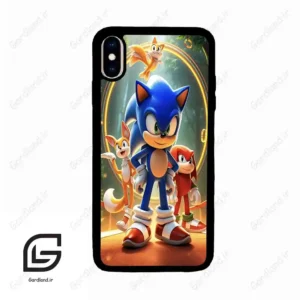 قاب گوشی آیفون ایکس اس مکس (Iphone Xs Max ) طرح سونیک کد 2861