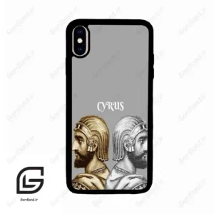 قاب گوشی آیفون ایکس اس مکس (Iphone Xs Max ) طرح کوروش کد 2879
