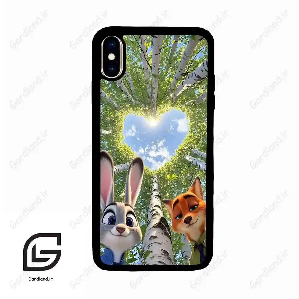 قاب گوشی آیفون ایکس اس مکس (Iphone Xs Max ) طرح زوتوپیا کد 2887